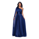 Vestido Um Ombro Princesa