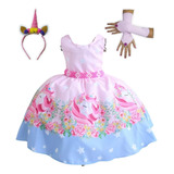 Vestido Unicornio 4 Ao