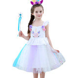 Vestido Unicornio Tematico Infantil