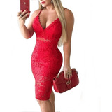 Vestido Vermelho Com Bojo
