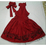 Vestido Vermelho Festa