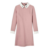 Vestido Victoria Beckham Rosa Branco Pronta Entrega