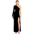 Vestidos Femininos Longo Fenda Manga Longa Madrinha Moda