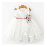 Vestidos Para Crianças Flor Rendas Princesas Tutu Menina