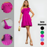 Vestidos Rodado Soltinho Bolso
