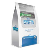 Vet Life Natural Hypoallergenic Cães Adlt 10kg