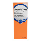Vetmedin 5mg Pimobendan 50 Comprimidos Cão