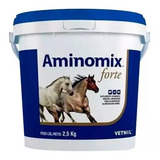Vetnil Aminomix Forte Suplemento Vitamico Mineral Para Cavalos Potros Avestruzes E Porcos 2 5kg