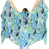 Veu De Chiffon Estampado