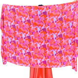 Véu De Chiffon Estampado Dança Do Ventre Veu chi 17
