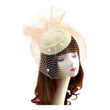 Véu Fascinator Casquete Vintage Pronta Entrega