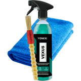 Vexus Vonixx Limpador Limpa Rodas E Motor Pincel Pano