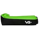 VG PLUS Sofá De Ar Hug Bag Inflável Camping Relaxante Verde Vg 