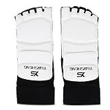 VGEBY Karate Taekwondo Protective Half Toe Foot Guard Half Finger Gloves Sports Protector Accessory  Size   M Foot Guard  Taekwondo Supplies