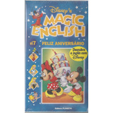 Vhs - Disney Magic English - Vol 7 - Feliz Aniversário