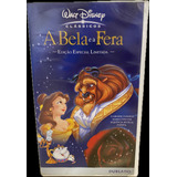Vhs A Bela E A Fera - Dublado - Disney - Edição Especial