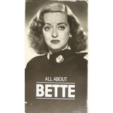 Vhs All About Bette Bette Davis Super Raridade