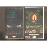 Vhs Anaconda + Anaconda 2 Orquídea Sangrenta - Legendado