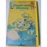 Vhs Cante Com Disney Tempo De Melodia - Original - Raríssimo