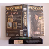 Vhs Dublado O Duelo Kirk Douglas Dublagem Rara 
