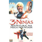 Vhs Dvd 3 Ninjas Aventura Na Mega Mountain   Dublado