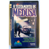 Vhs Dvd O Testamento De Medusa Dublado