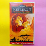 Vhs Filme O Rei Leão 2 O Reino De Simba dublado 