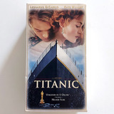Vhs Filme Titanic Leonardo Dicaprio Kate Winslet 1998