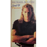 Vhs Fita Raro Cassete Michael Bolton Soul And Passion 1992