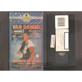 Vhs Garantia De Morte Original Van Damme Raro
