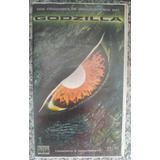 Vhs Godzilla 1998 Dublado Original De Coleção Raro
