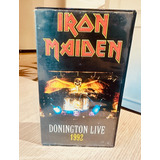 Vhs Iron Maiden Live Donington 1992 Original
