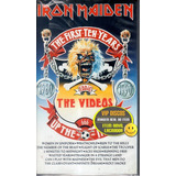 Vhs Iron Maiden The First Ten Years The Videos - Lacrado!!!