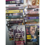 Vhs Lote De 34 Fitas Originais Dublados E Legendado