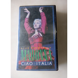 Vhs Madonna Live From Italy Ciao