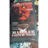 Vhs Mangler O Grito Do Terror dublado Raro