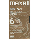 Vhs Maxell Bronze Standard