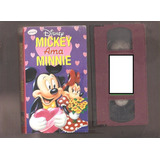Vhs Mickey Ama Minnie Original Walt Disney Dublado