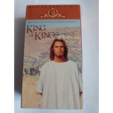 Vhs O Rei Dos Reis / Jeffrey Hunter / Importado / Duplo