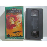 Vhs O Rei Leão 2 Dublado O Reino De Simba Arte Som