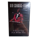 Vhs Original Ray Charles Live 1991 Lacrado