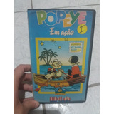 Vhs Popeye Em Acao