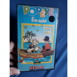 Vhs Popeye Em Acao