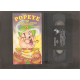 Vhs Popeye Em Aladdin E A Lâmpada Maravilhosa Original
