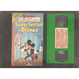 Vhs Super Festival Disney - Original - Dublado - Raríssimo