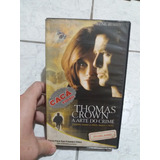 Vhs Thomas Crown A Arte Do Crime Dublado 