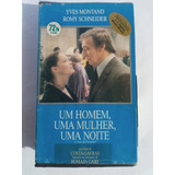 Vhs Um Homem, Uma Mulher, Uma Noite / Costa-gavras