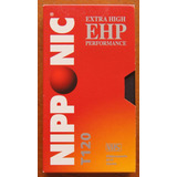 Vhs Usado Fita Video Nipponic T120