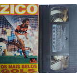 Vhs Zico Os Mais Belos Gols Flamengo Otimo Estado