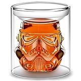 VI AI Copos De água De Parede Dupla Copos De Uísque Copos De Coquetel Copos Antigos De Vidro De Parede Dupla Para Beber Bourbon Uísque Escocês Coquetéis Conhaque 150ml 